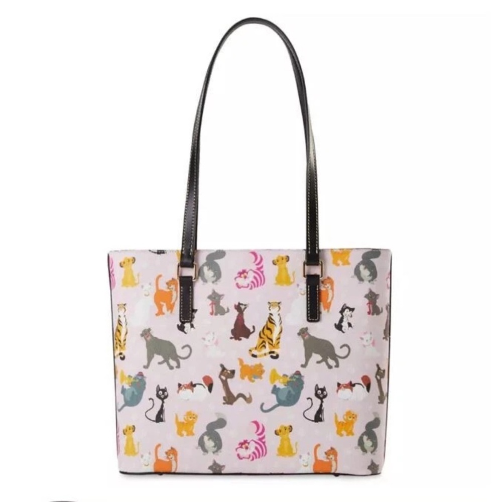 Disney Parks Dooney & Bourke 2024 Cats Tote Bag Purse - Picture 7 of 9